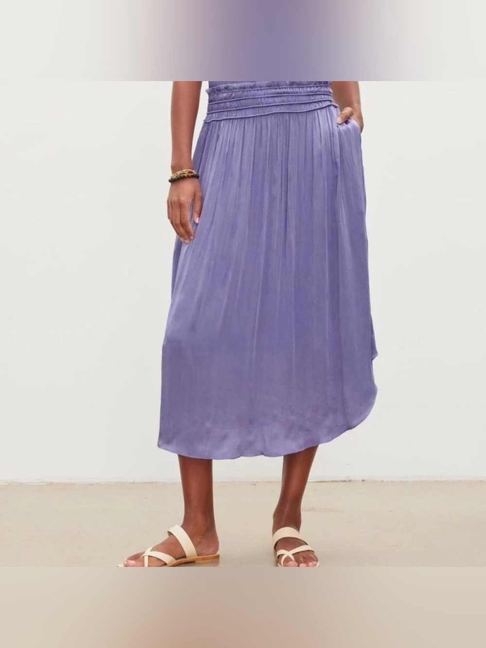 NWT Velvet by Graham & Spencer Lavender Skirt Size Small